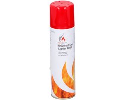 Butaangas voor aansteker navulgas - 250 ml - inclusief 5 vulnippels