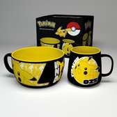 POKEMON - Pikachu 25th - Breakfast Set Bowl 850ml & mug 380ml