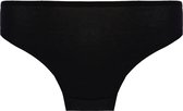 Dames Slips - Katoen - ondergoed dames - dames slips - bikini / Tai - carnavalskleding dames - M - Zwart - 1 Pack - productvideo - met track & trace via PostNL