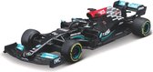 Bburago Mercedes Benz AMG F1 W12 EQ Power+ #44 Lewis Hamilton Formule 1 seizoen 2021 modelauto schaal 1:43