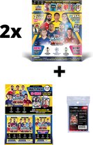 Topps Match Attax 2021/22 STARTER PACK TCG Football + MULTIPACK + Ultra Pro Sleeves