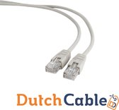 DutchCable CAT5e 5 meter grijs - Internet kabel  - Netwerkkabel - LAN - UTP - CAT5 - RJ45