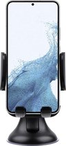 Shop4 - Samsung Galaxy S22 Plus Autohouder Instelbare Raamhouder Zwart