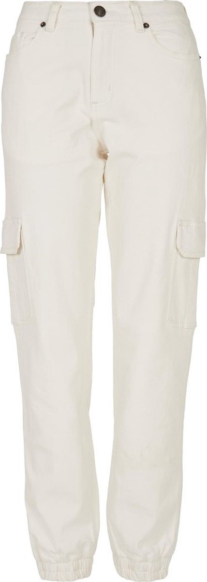 Urban Classics Organic Stretch Cargobroek Taille 29 inch Wit