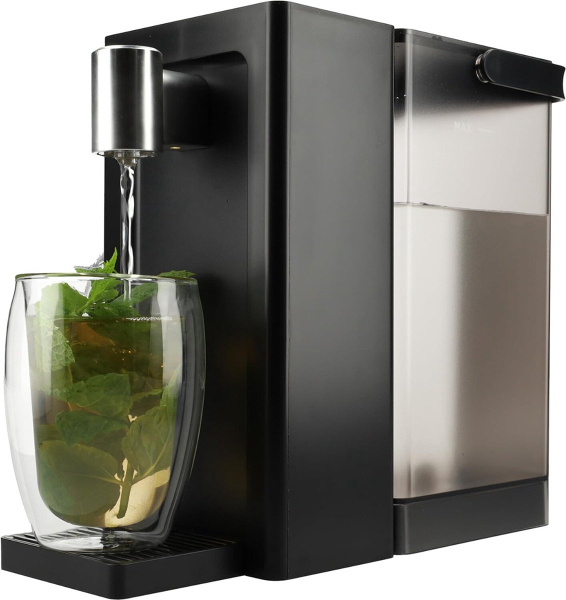 Caso HW 1660 heetwaterdispenser 4 liter Instant waterkoker met een druk