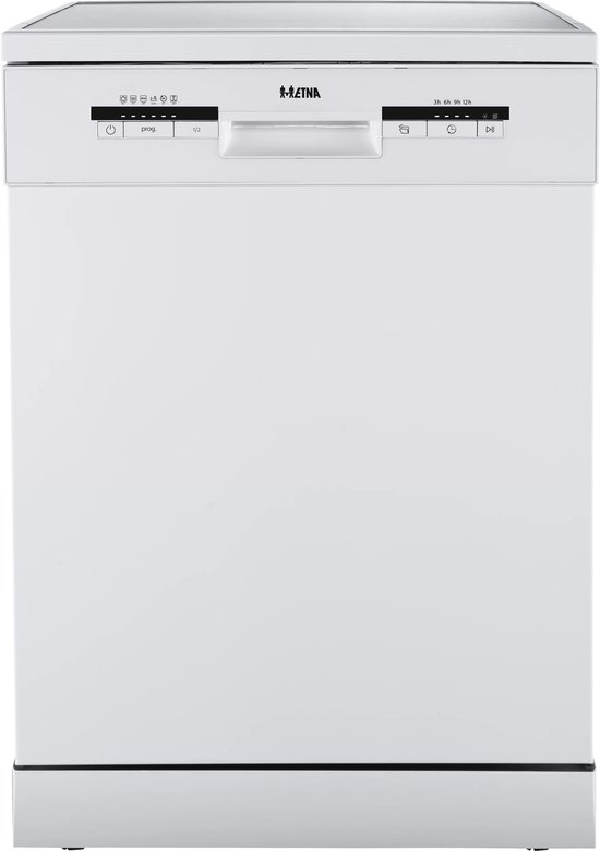 ETNA VWV144WIT – Vrijstaande Vaatwasser – Wit – 44dB – 14 Couverts – Extra droog