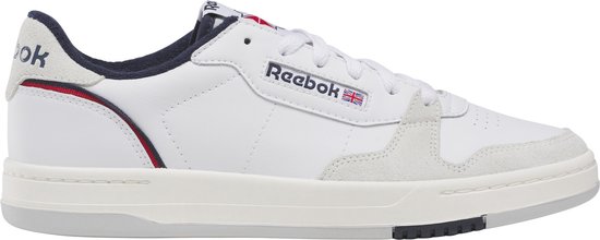 Reebok PHASE COURT - Heren Sneakers - Wit/Blauw
