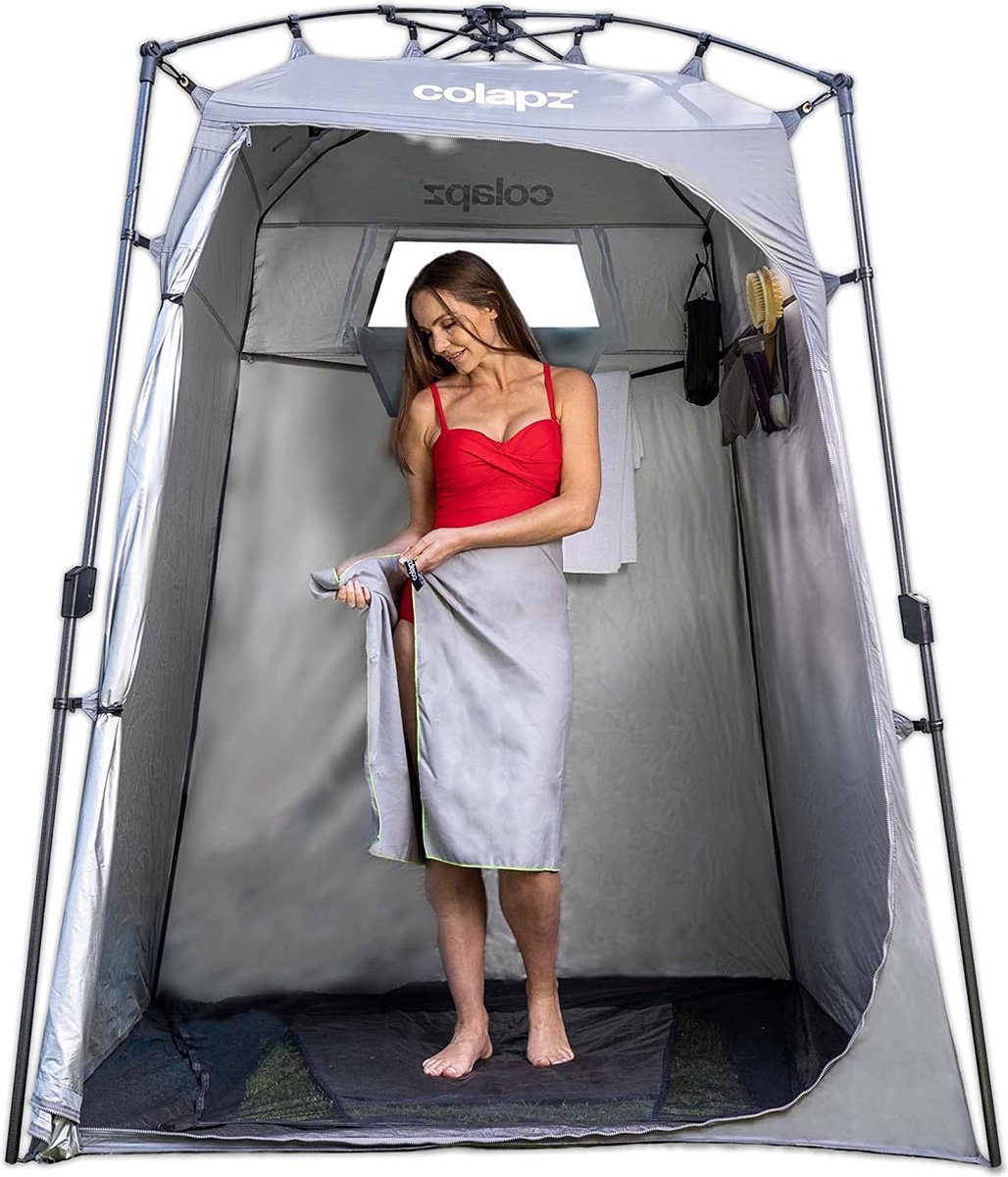 Luxe pop up tent – premium kwaliteit camping tent - makkelijk in gebruik - Grijs