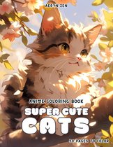 Super Cute Cats - Anime Coloring Book - Aeryn Zen - Kleurboek voor volwassenen