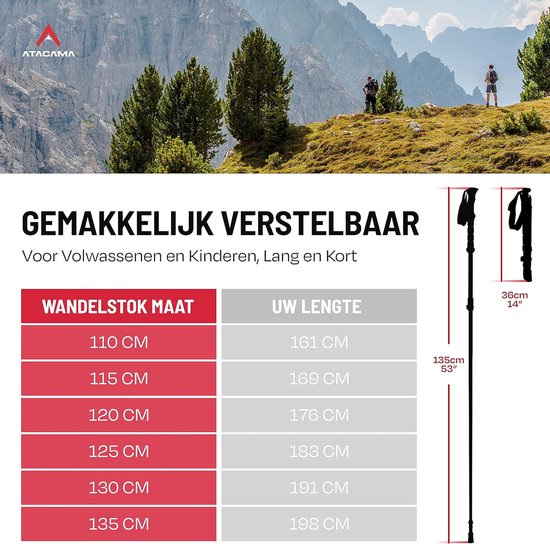 Nordic Walking stokken - Antilope Outdoor