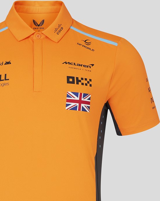 Mclaren Norris Polo Oranje 2024 L - Lando Norris - Formule 1 - LN4 van McLaren — afbeelding 5