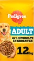 Pedigree - Adult - Hondenbrokken - Gevogelte en Groenten - 12kg