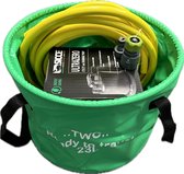 SICCE Ultra Zero - Plug&Play Vlakzuigende Dompelpomp Set - Wateroverlast - Incl: 23L opvouwbare emmer - 5m waterslang en koppelingen