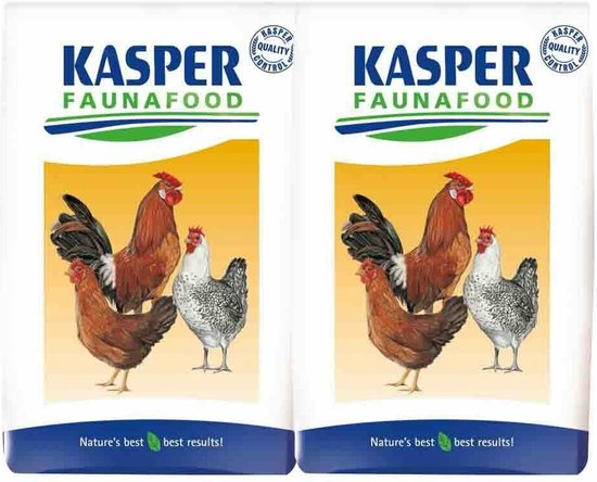 Kasper Faunafood Legkorrel - 2 x 20 kg - Voordeelverpakking