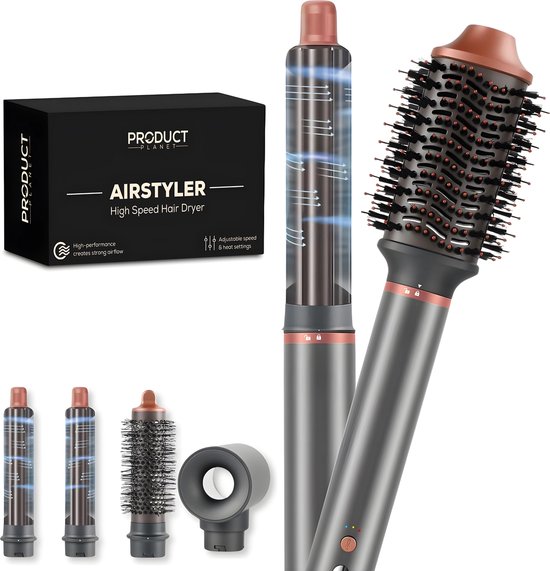 ProductPlanet® Ultimate 5 in-1 Airstyler/Föhnborstel