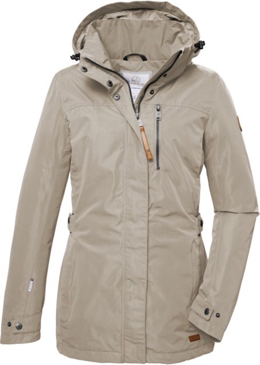 GIGA by Killtec dames jas - functionele dames jas - beige - 41452 - maat 48