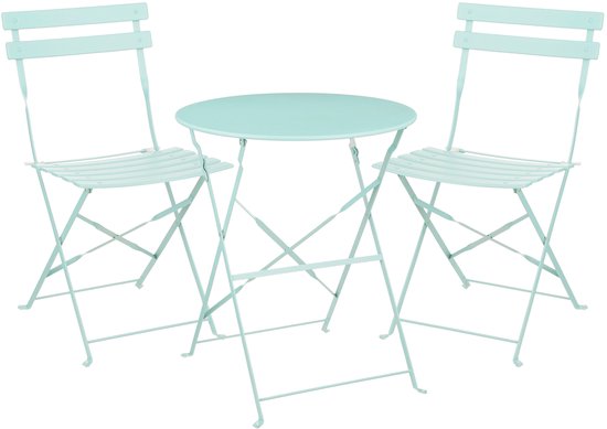 Mica Decorations Laurence Bistroset - Set van 3 - Metaal - Lichtgroen