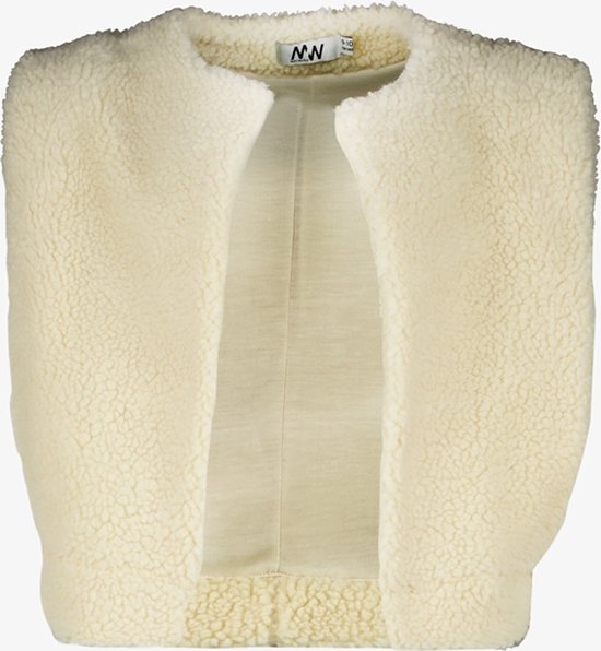 Gilet teddy court fille MyWay beige - Taille 170