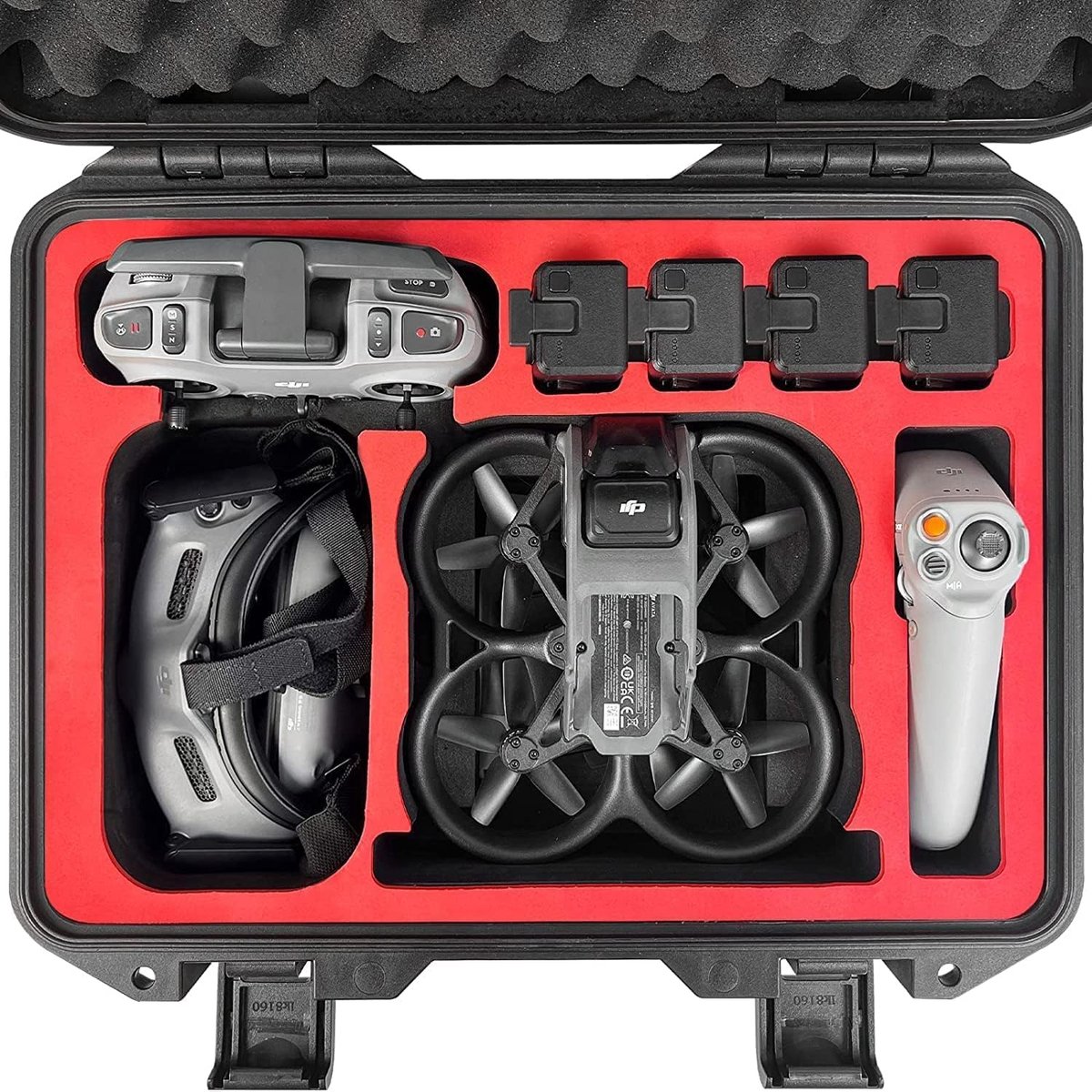 Waterdichte en Schokbestendige Hardcase Koffer voor Drone - Geschikt voor DJI Avata en Accessoires