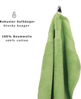 2-delige saunahanddoekset, premium 100% katoen, 2 stuks, saunahanddoeken, afmeting 70x200 cm (zand)