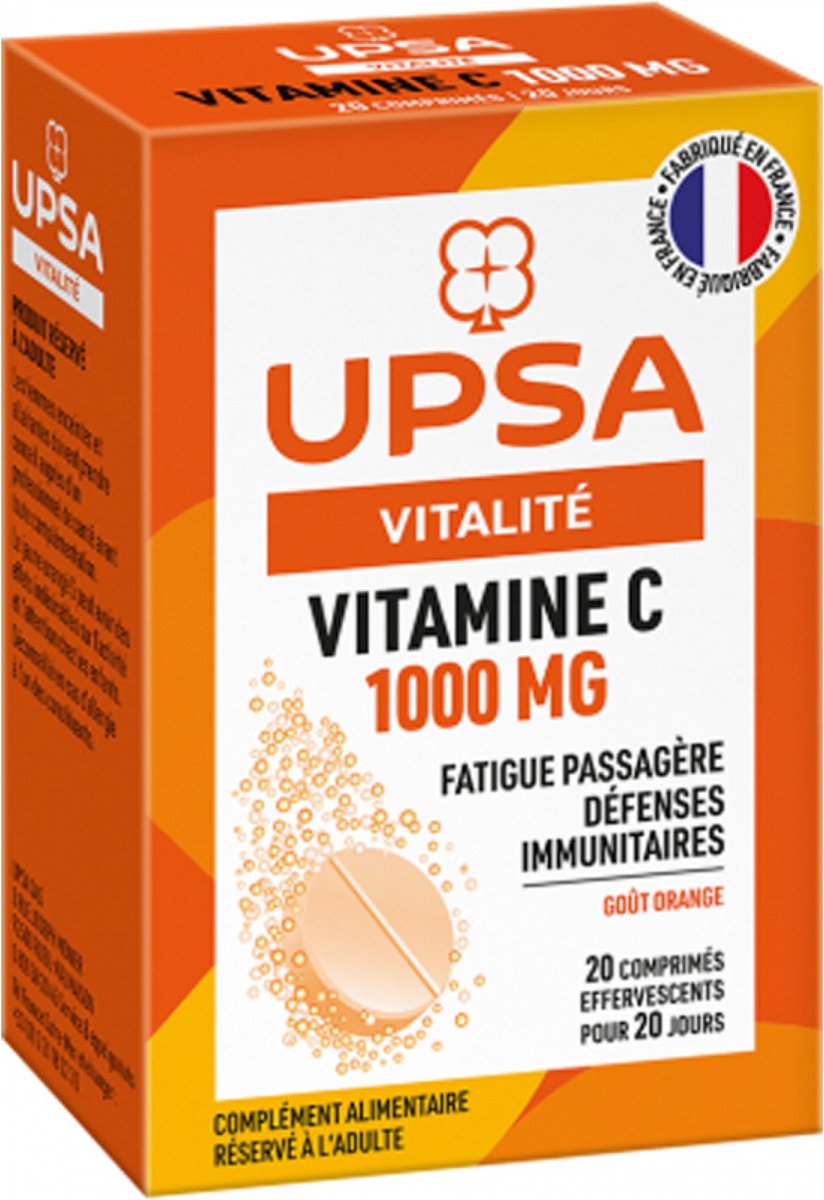 UPSA Vitamine C 1000 mg 20 Bruistabletten