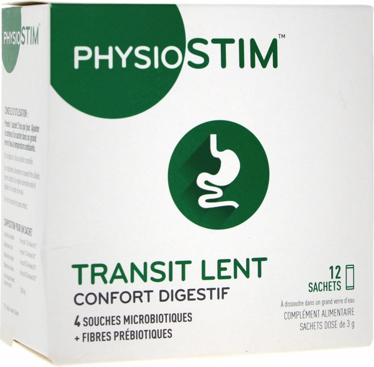 Goedkoopste Laboratoire Immubio Physiostim Slow Transit Spijsverteringscomfort 12 Zakjes
