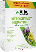 Arkopharma Arkofluides Hepatic Detox 20 Ampullen + 10 Ampullen Gratis