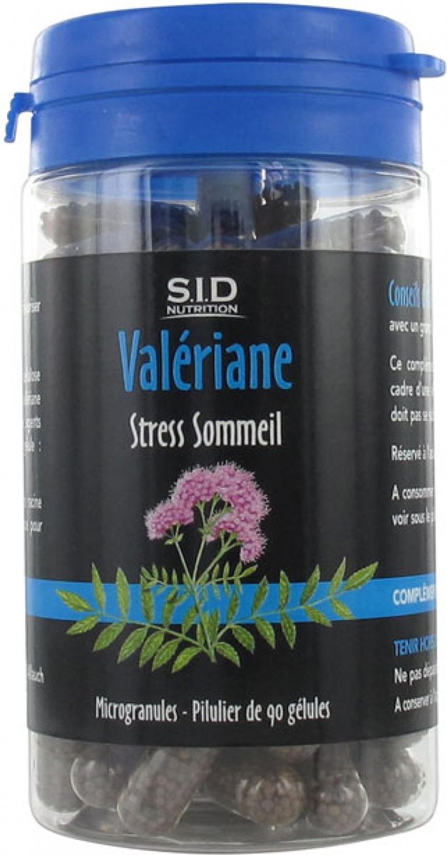 Goedkoopste S.I.D Nutrition Stress Slaap Valeriaan 90 Capsules