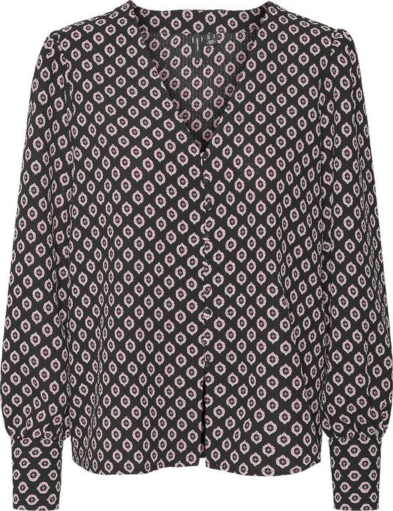 VERO MODA VMIMOA L/S SHIRT WVN BTQ Dames Blouse - Maat M