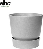 Elho Plantenbak - Pot Elho Greenville Round Grijs D30H2 - 1 Stuk - cm