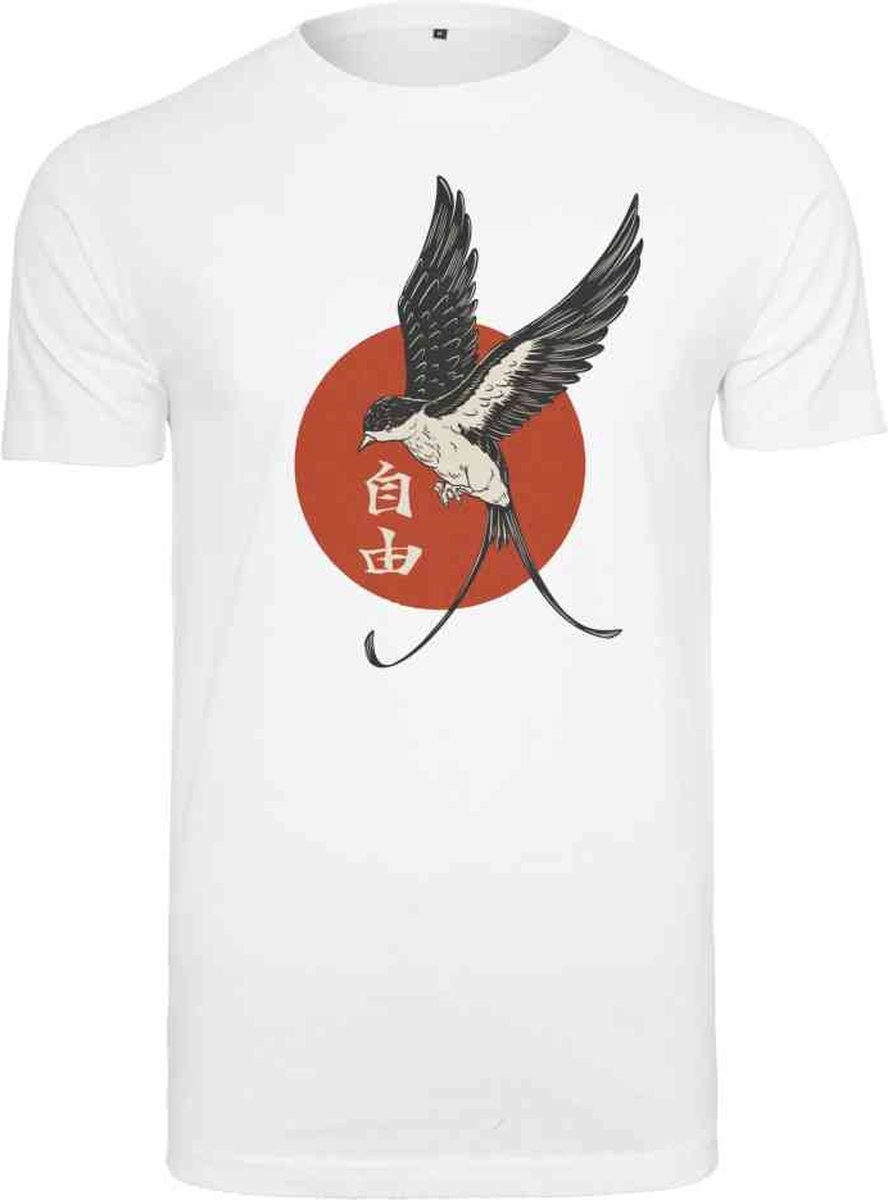 Mister Tee Free Heren T-shirt S Wit