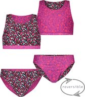 Just Beach J401-5011 Meisjes Bikini - Flower field - Maat 158-164