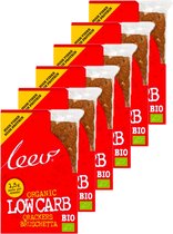 Leev® Bio | Low Carb Qrackers | Bruschetta | 6 stuks | 6 x 80 gram