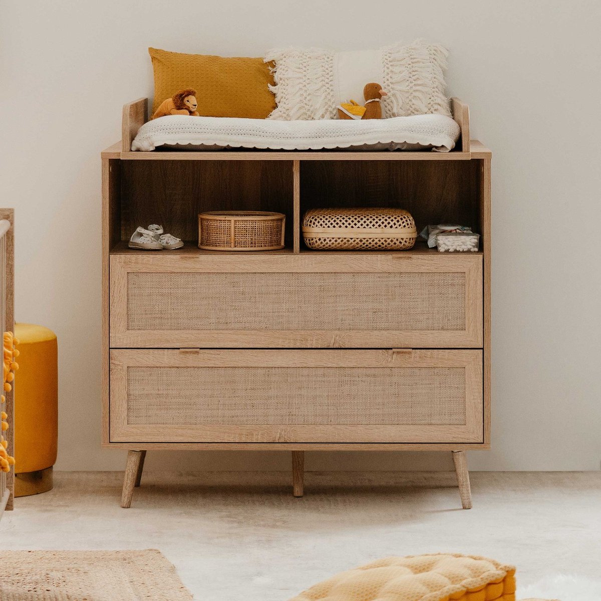 Finori - Commode - Bruin - 100x78x105 cm