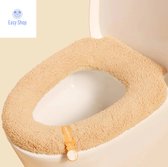 Teddy Toiletbril Hoes - Zachte Toiletzitting - LuxeComfort Toiletbrilhoes - WC Bril Cover - Herbruikbaar wc bril hoes