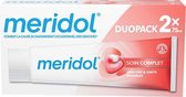 Meridol Complete Gum Care Dentifrice Dents Sensibles Set de 2 x 75 ml