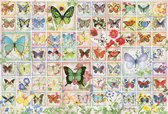 Papillons et fleurs - Puzzle 2000 pièces Cobble Hill