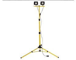 LED Bouwlamp op statief VT-4022 2x15W