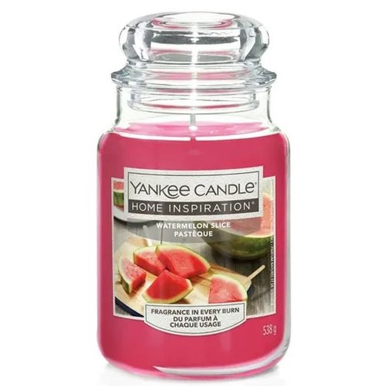 Yankee Candle - Watermelon Slice - Geurkaars - Watermeloen - 538 Gram