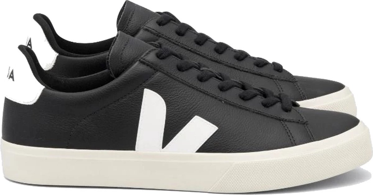 Veja Sneakers Campo Wit Zwart - Maat 45 - Heren