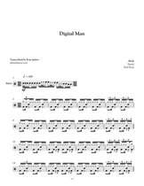 Drum Sheet Music: Rush - Rush - Digital Man