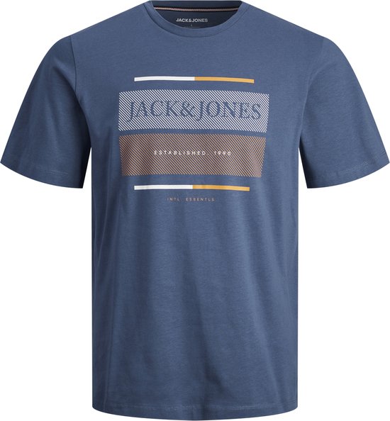 JACK&JONES JUNIOR JJCYRUS TEE SS CREW NECK JNR Jongens T-shirt - Maat 164