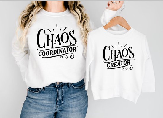 Twinning sweater chaos coordinator/creator