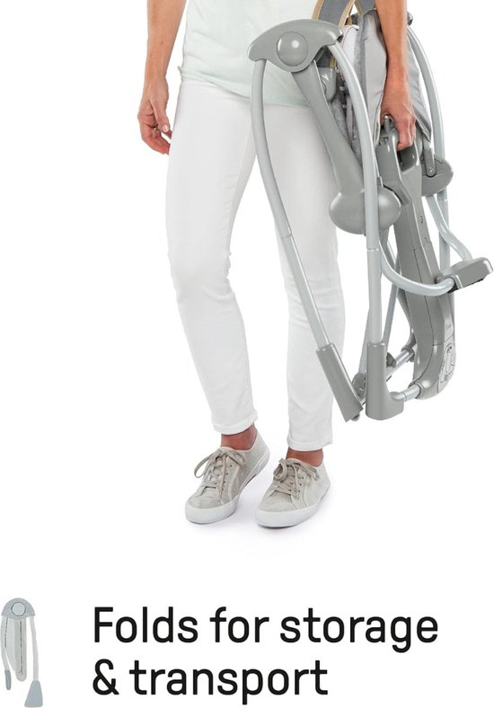 Elektrische Wipstoel - Elektrische Babyschommel - Schommelstoel - Baby Swing - Premium van Beaba — afbeelding 5