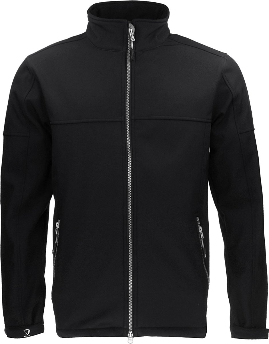 Horka SOFTSHELL JACKET ACTION UNISEX Zwart