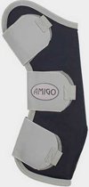 Amigo | Ripstop Rijlaarzen voor Paarden - Navy / Zilver