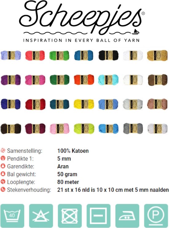 Scheepjes - Bloom - Willekeurige kleurenmix - set van 14 bollen x 50gr