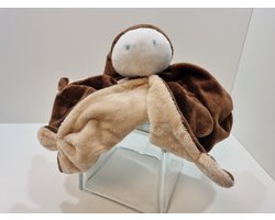 Difrax - Knuffeldoek - Soft - Bruin