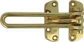 AMIG deurbeveiliging set - kierstandhouder met deurspion - messing - deurdikte 35 tot 60mm