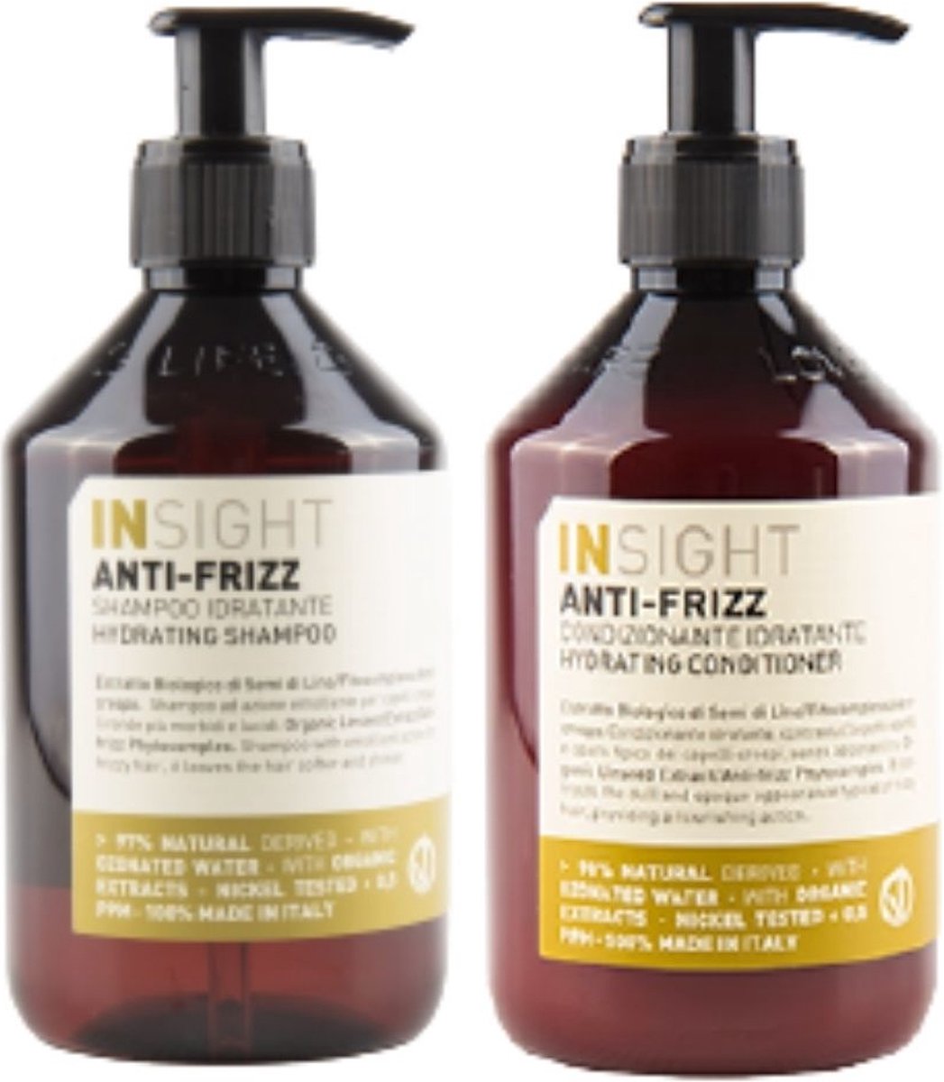 Insight - Anti-Frizz Hydrating Set - 400 + 400 ml